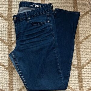 GAP 1969 Always Skinny Cuffed Jeans, Size 32